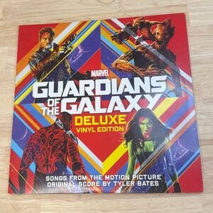 Guardians of the Galaxy Deluxe Vinyl Edition Red Yellow 2LP Soundtrack Score
